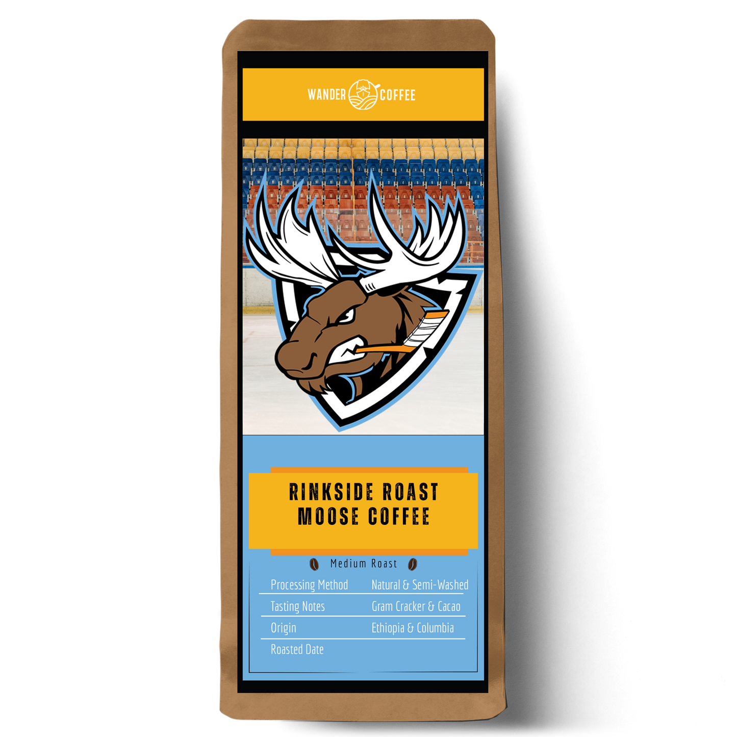 Rinkside Roast Moose Coffee