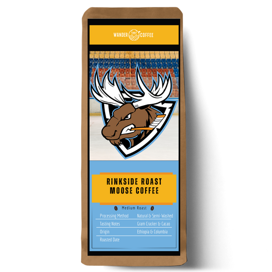 Rinkside Roast Moose Coffee