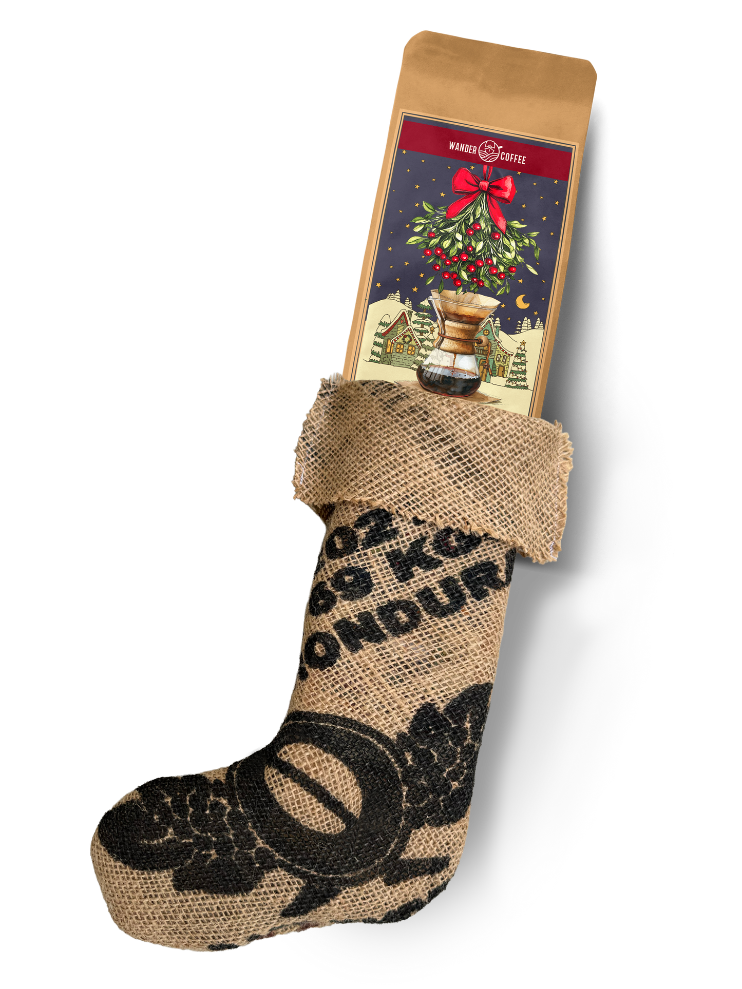 Mistletoe Magic Christmas Stocking